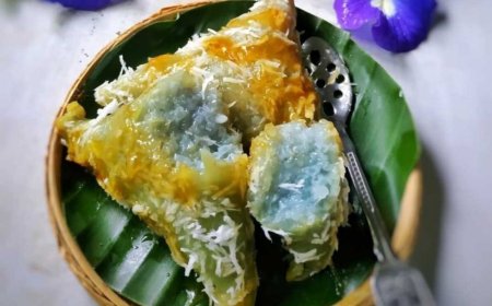 Kue Lupis Ketan Jagung