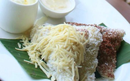 Kue Lupis Ketan Coklat Keju