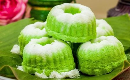 Kue Putu Pandan