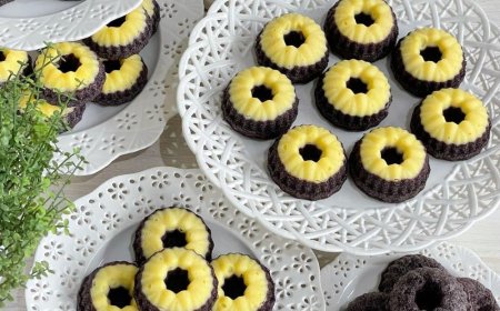 Kue Putu Ketan Hitam Keju