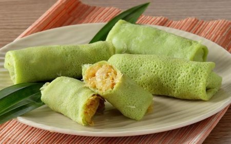 Kue Dadar Isi Pisang