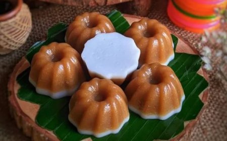 Kue Talam Gula Merah
