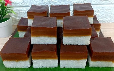 Kue Talam Ketan Putih
