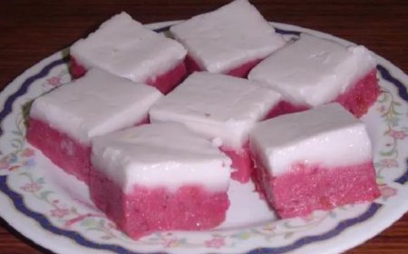 Kue Talam Kacang Merah