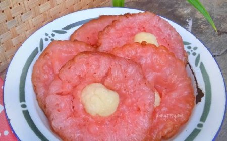 Kue cucur tape singkong