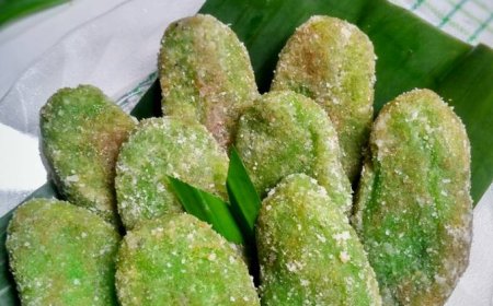 Kue Getas Kacang Hijau