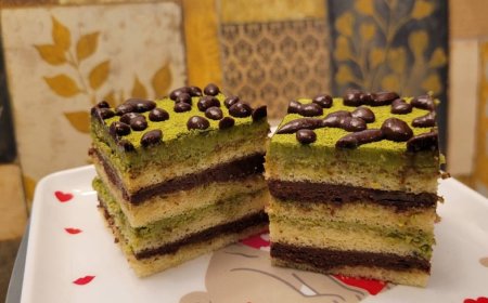 Bolu Kukus Matcha Red Bean