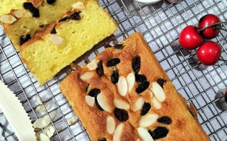 Bolu Kukus Cherry Almond