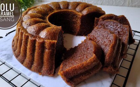 Bolu Pisang Karamel