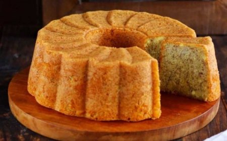 Bolu Pisang Gula Merah