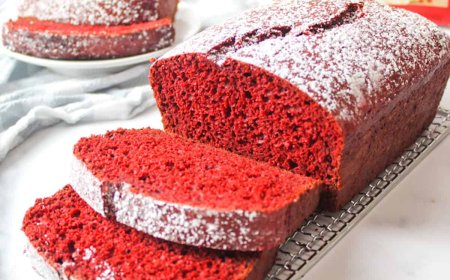 Bolu Pisang Red Velvet