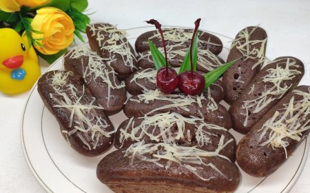 Pukis Keju Cokelat