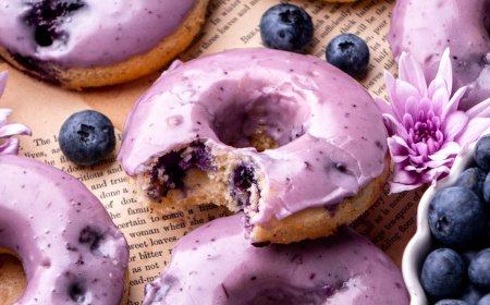 Donat Blueberry
