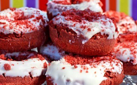 Donat Red Velvet