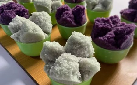 Kue Mangkok Beras Ketan