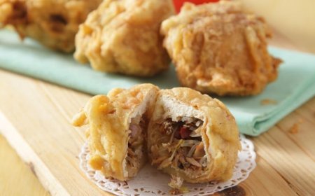 Tahu Goreng Isi Tuna