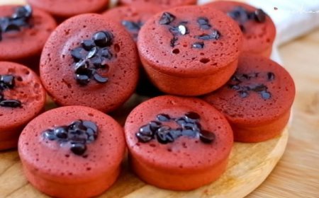 Kue Cubit Raspberry