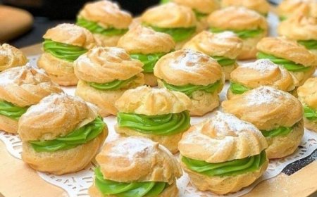 Kue Sus Pandan