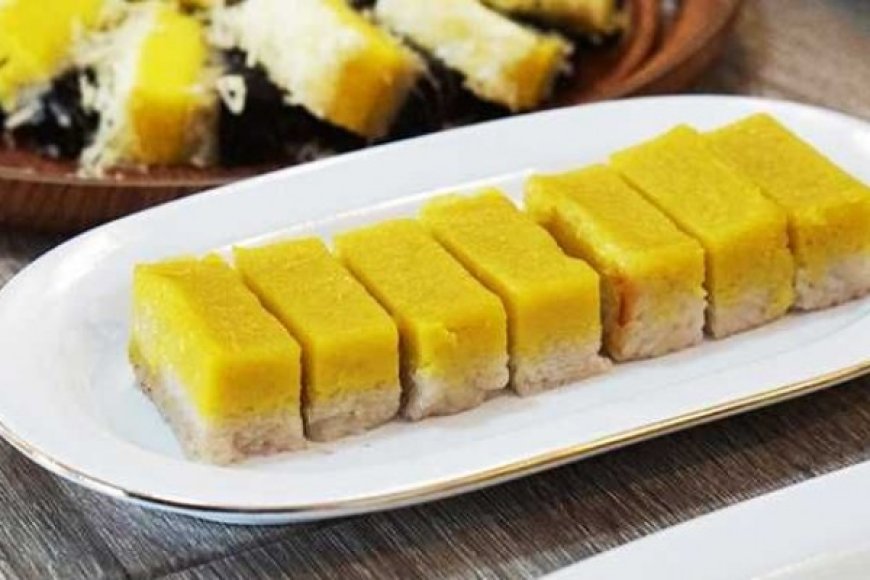 Kue Lapis Ketan Kuning