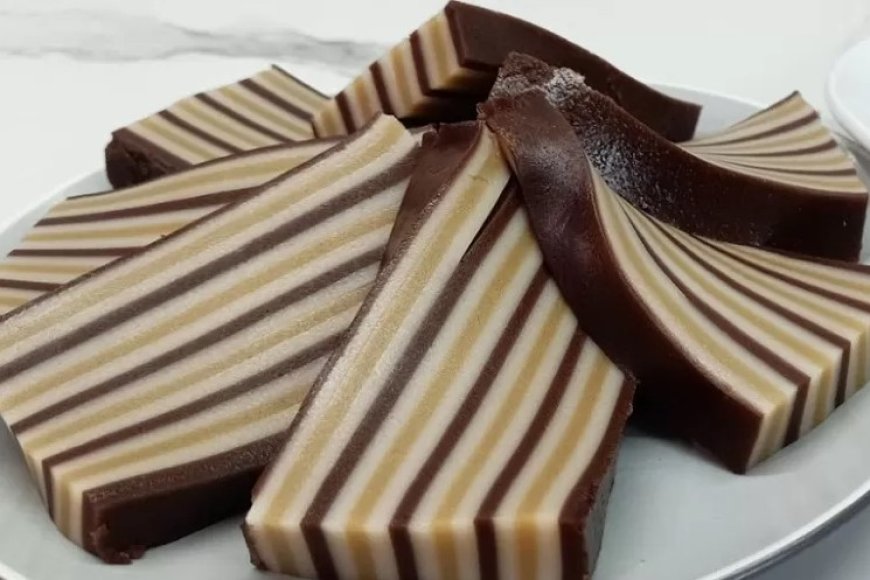 Kue Lapis Keju dan Cokelat