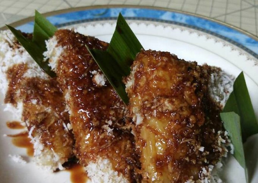 Kue Lupis Ketan Gula Merah