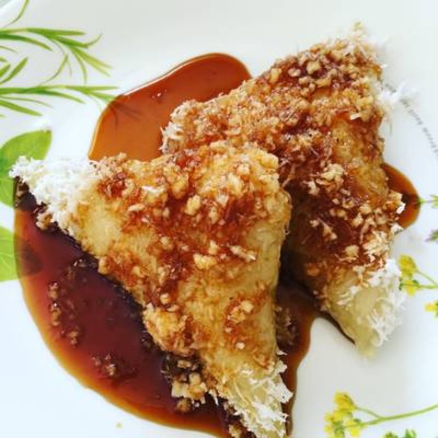 Kue Lupis Ketan Durian Medan