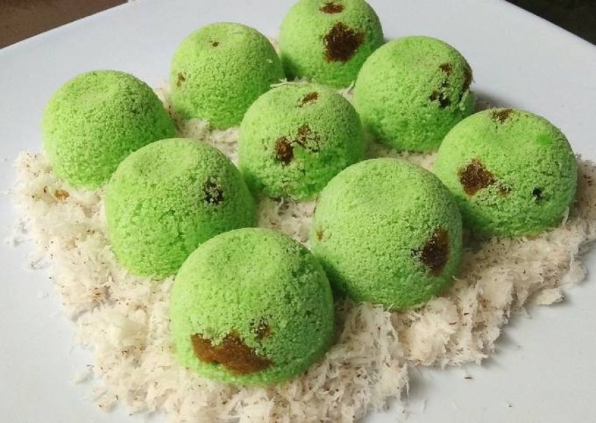 Kue Putu Isi Kacang