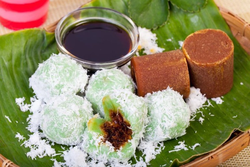 Kue Putu Gula Jawa