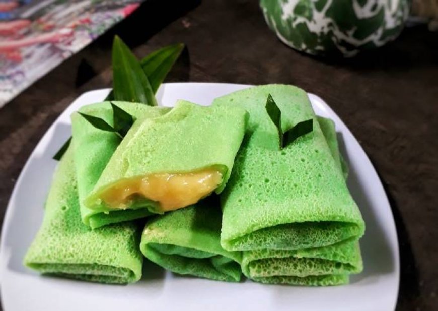 Kue Dadar Gulung Durian