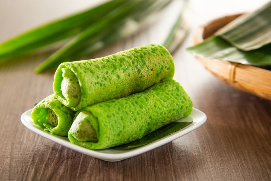 Kue Dadar Gulung Pandan