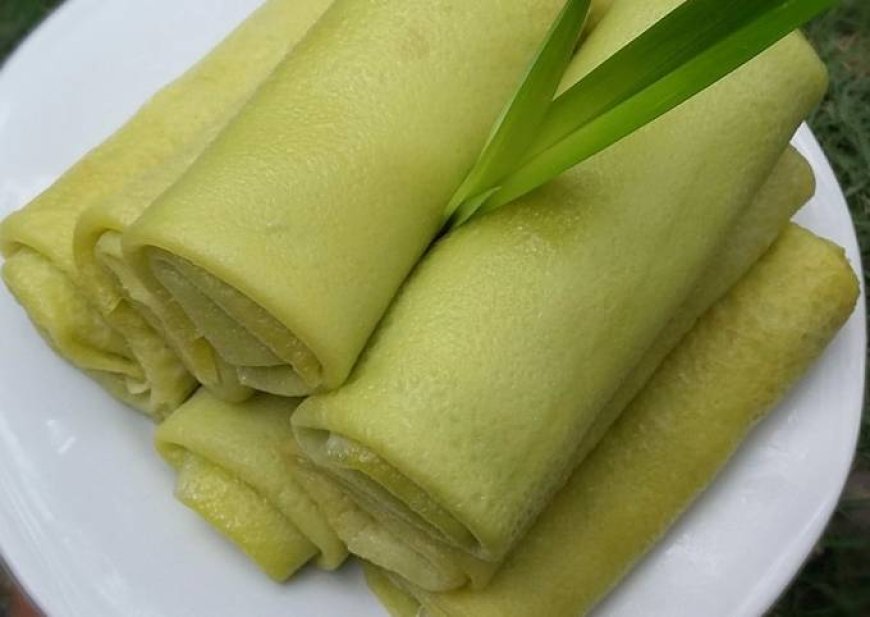 Kue Dadar Gulung Srikaya
