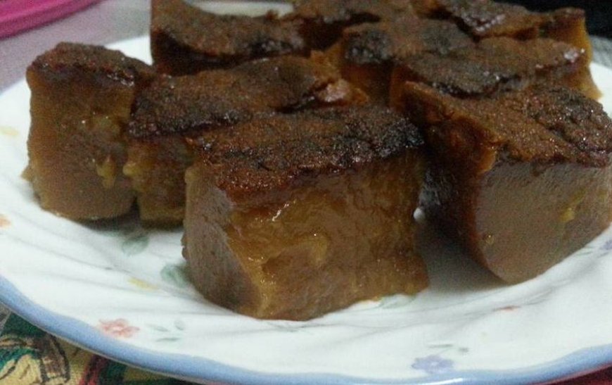 Bingka Beras Pulut Hitam