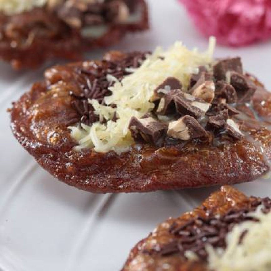 Kue cucur keju manis