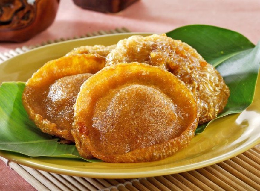 Kue cucur kelapa muda durian