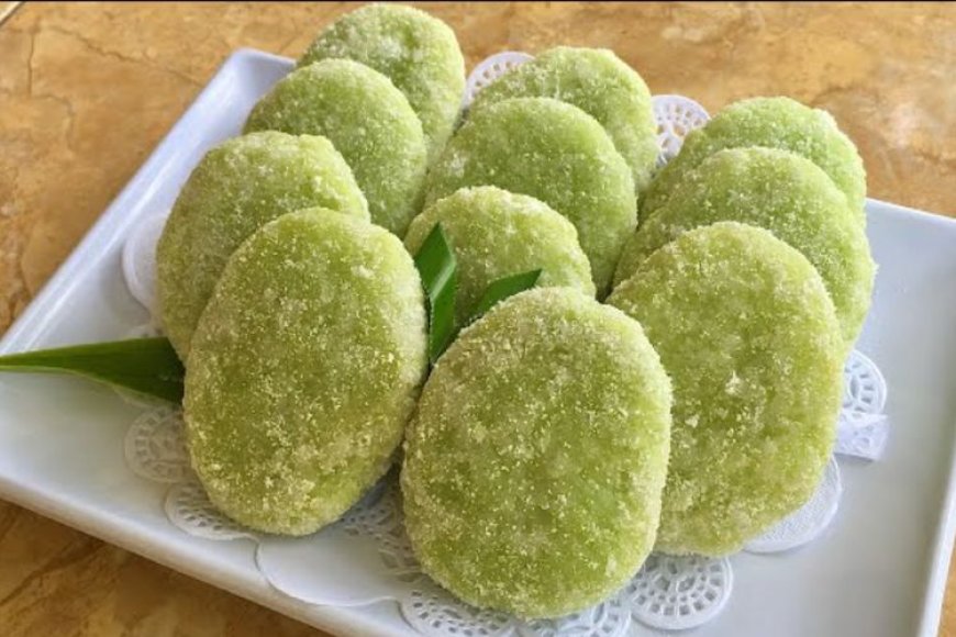 Kue Getas Teh Hijau