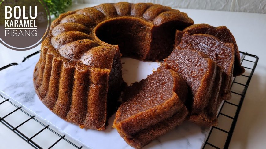 Bolu Pisang Karamel
