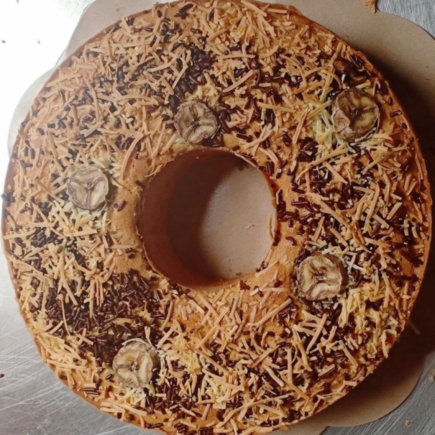 Bolu Pisang Cokelat Keju