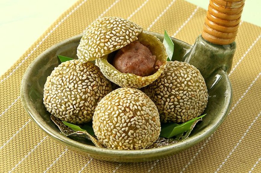 Onde-onde Beras Merah