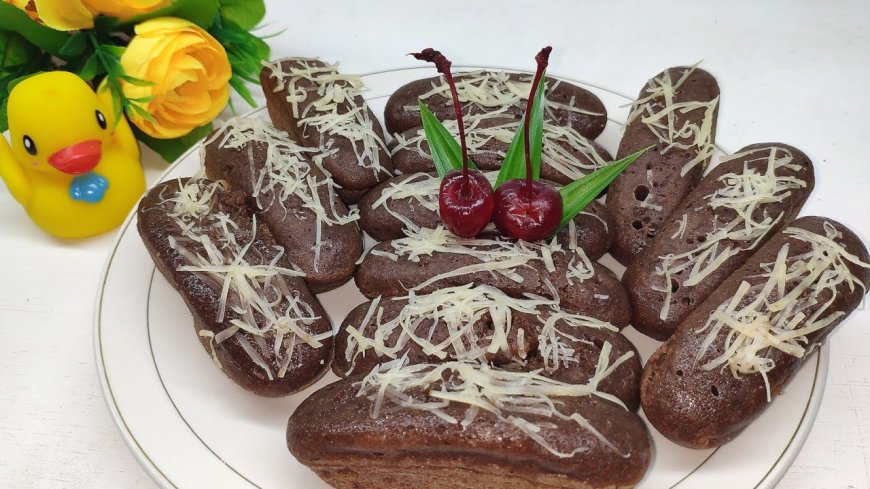 Pukis Keju Cokelat