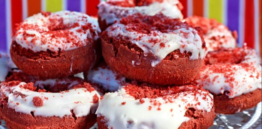 Donat Red Velvet
