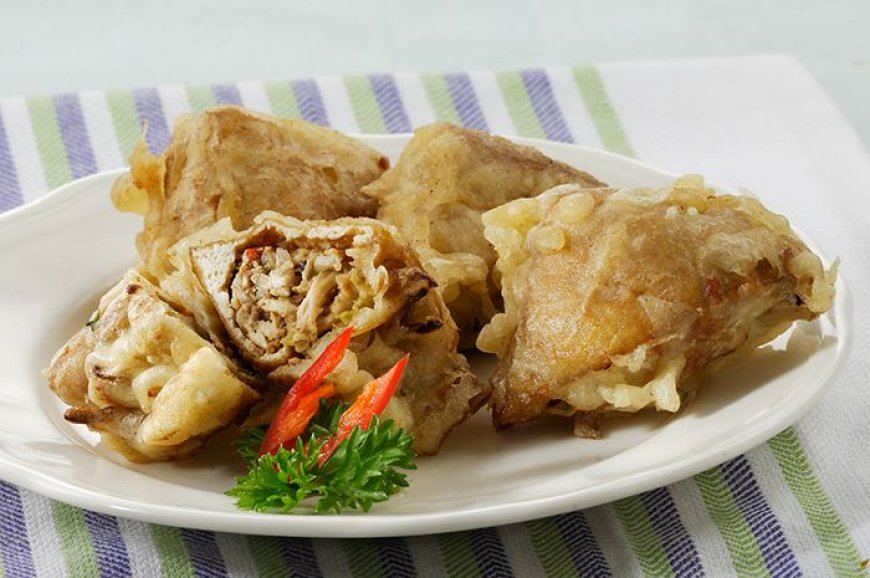 Tahu Goreng Isi Ayam