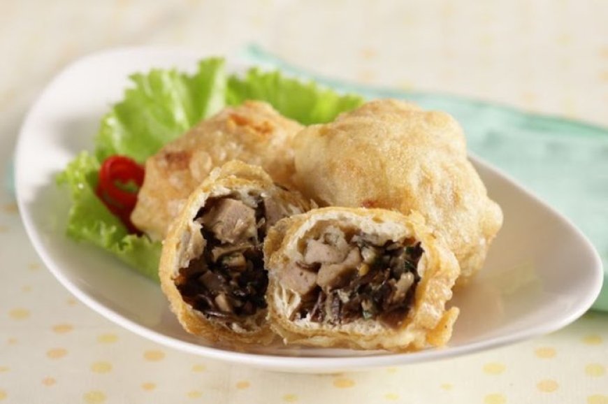 Tahu Goreng Isi Jamur