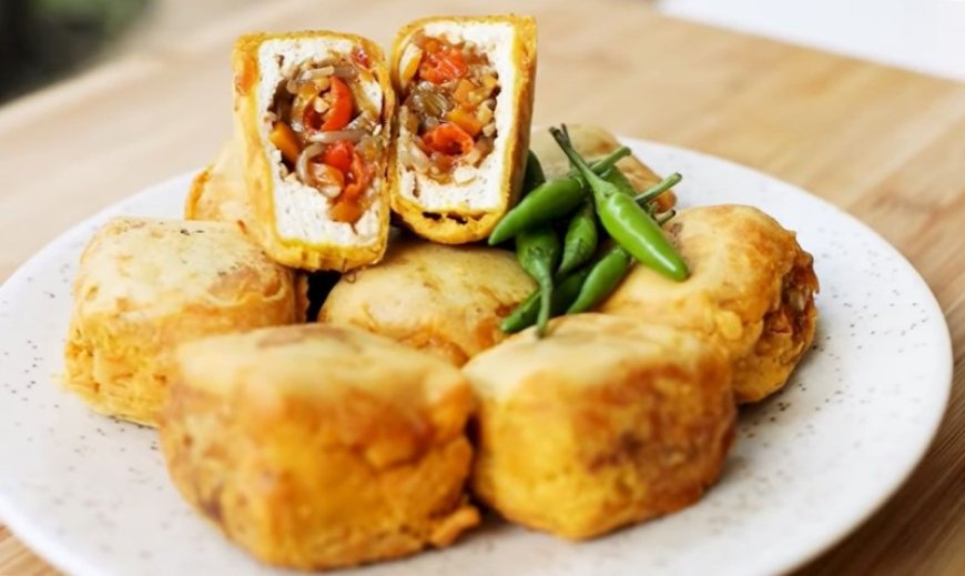 Tahu Goreng Isi Udang