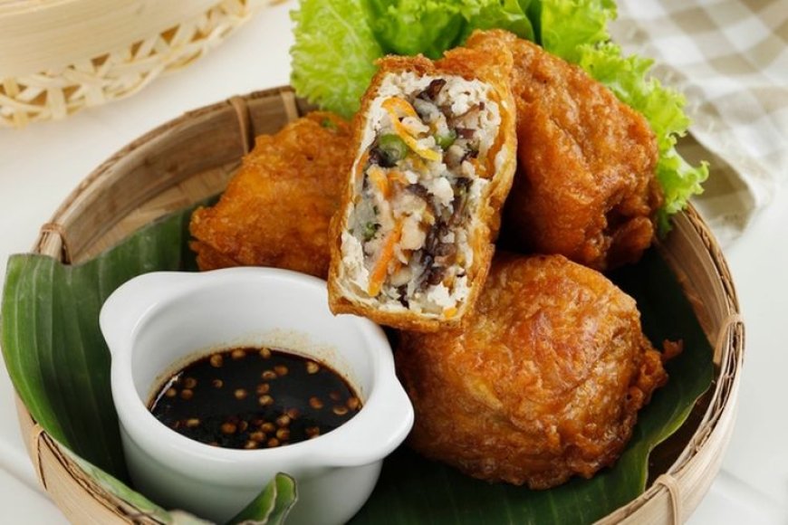 Tahu Goreng Isi Udang Kepiting