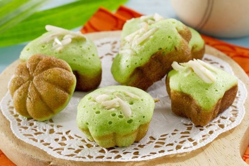Kue Cubit Pandan