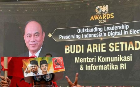 PROJO Bandung : Selamat Pak Ketum Atas Penghargaan CNN Indonesia Awards