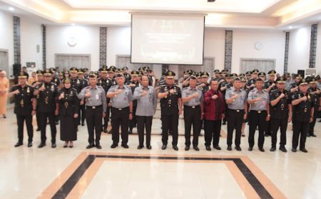 Pelantikan dan Pengambilan Sumpah Pejabat di Lingkungan Kemenkumham Jabar