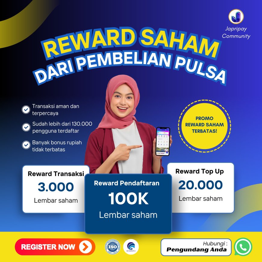 Trik Melipat Gandakan Saham Japri Pay lebih Cepat