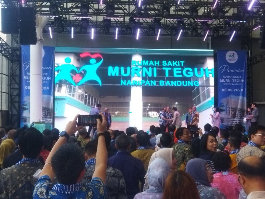 Meriah, Peresmian R.S. Murni Teguh Naripan Bandung
