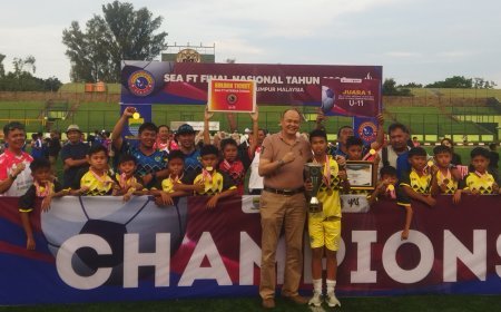 Selamat! Bandung Legend U-11 Juara SEAFT Road to Kuala Lumpur
